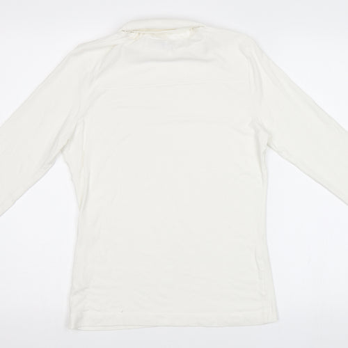 TU Womens White   Basic T-Shirt Size 12