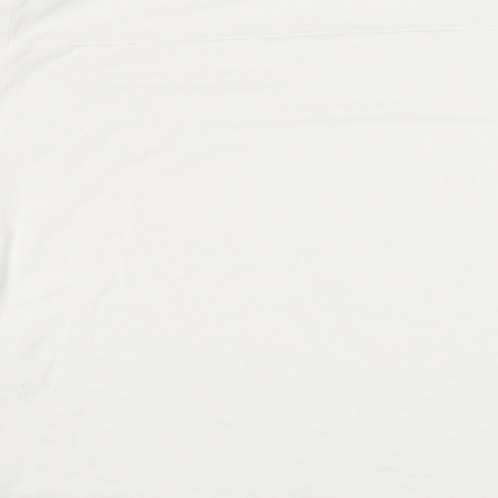 TU Womens White   Basic T-Shirt Size 12
