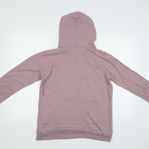 Select Womens Pink   Pullover Hoodie Size S