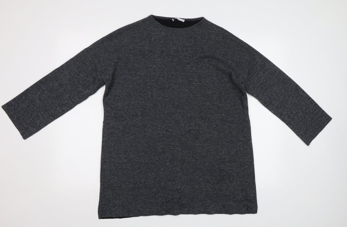 Zara Womens Grey   Tunic Jumper Size S