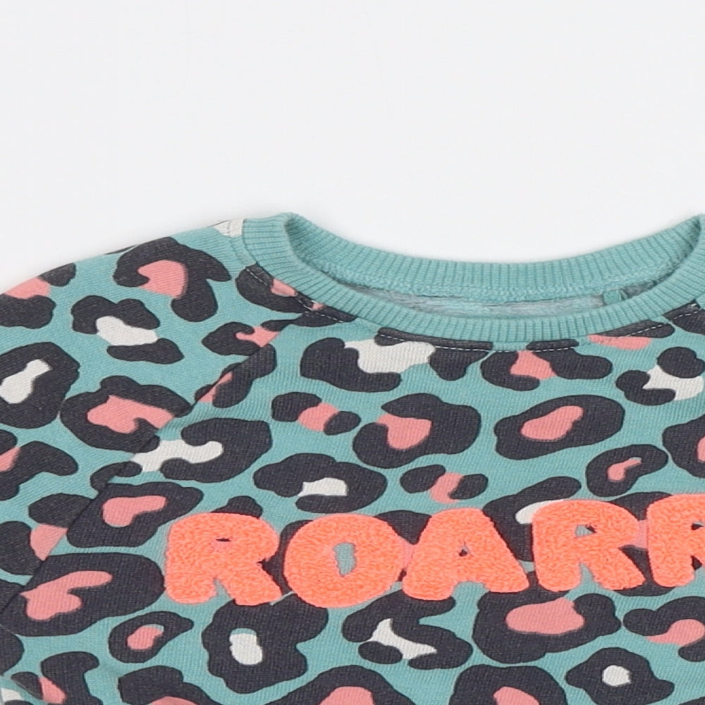 NEXT Baby Green Animal Print  Basic Casual Size 3-6 Months  - Roarr