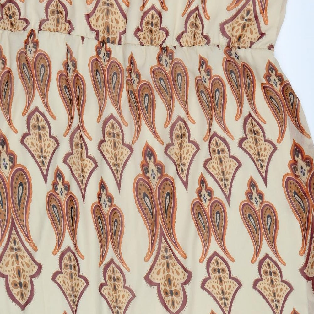 Grazia Womens Multicoloured Paisley  Maxi  Size 28