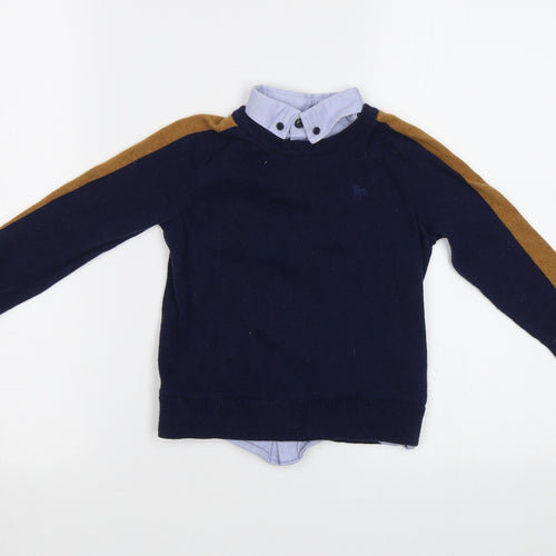 Jasper Conran Boys Blue   Pullover Jumper Size 4-5 Years