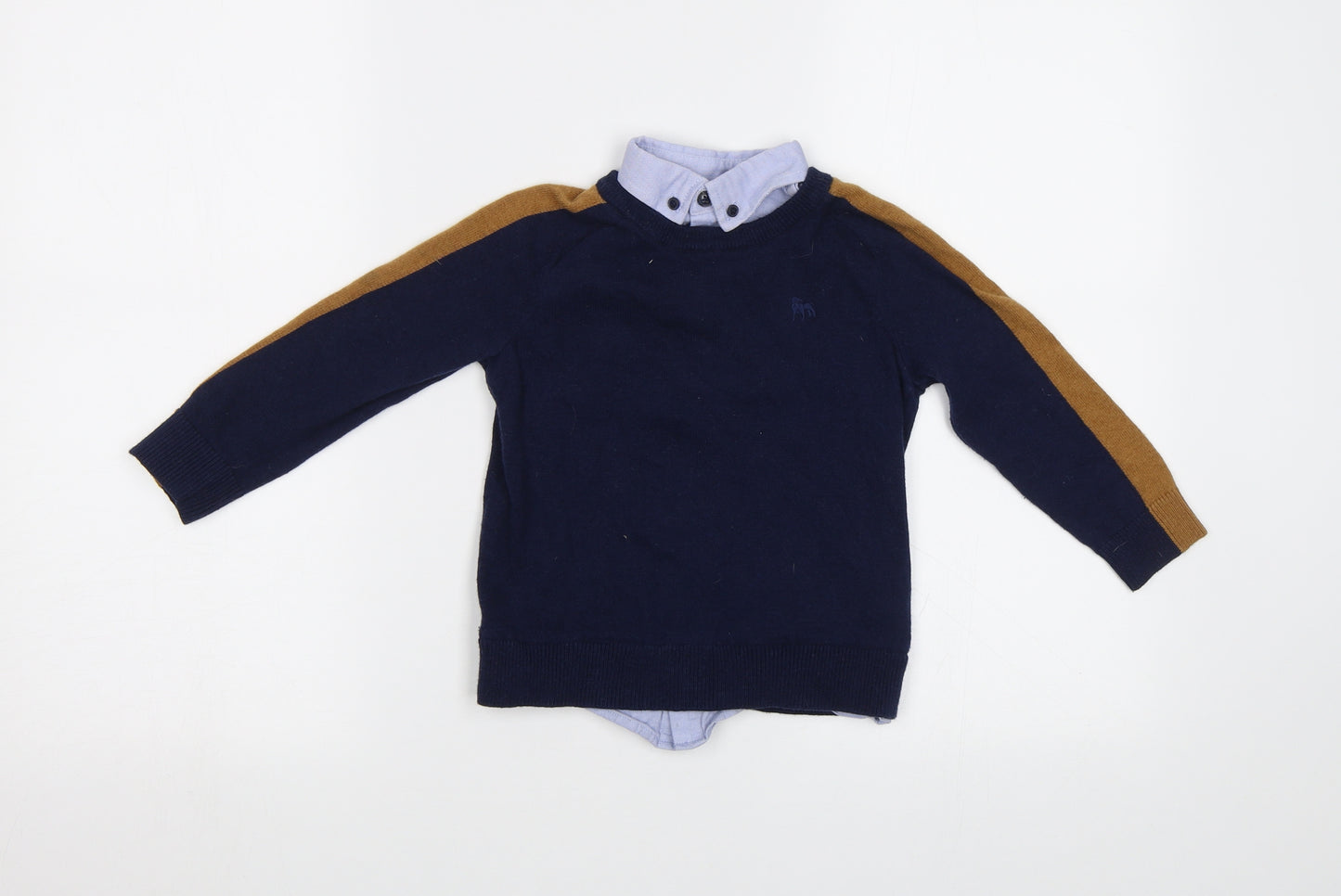 Jasper Conran Boys Blue   Pullover Jumper Size 4-5 Years