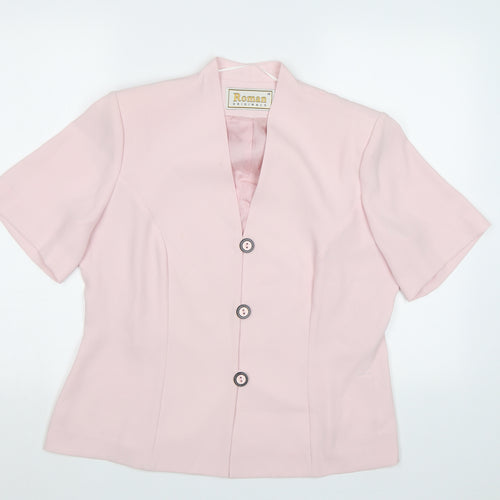 Roman Originals Womens Pink   Jacket Blazer Size 16