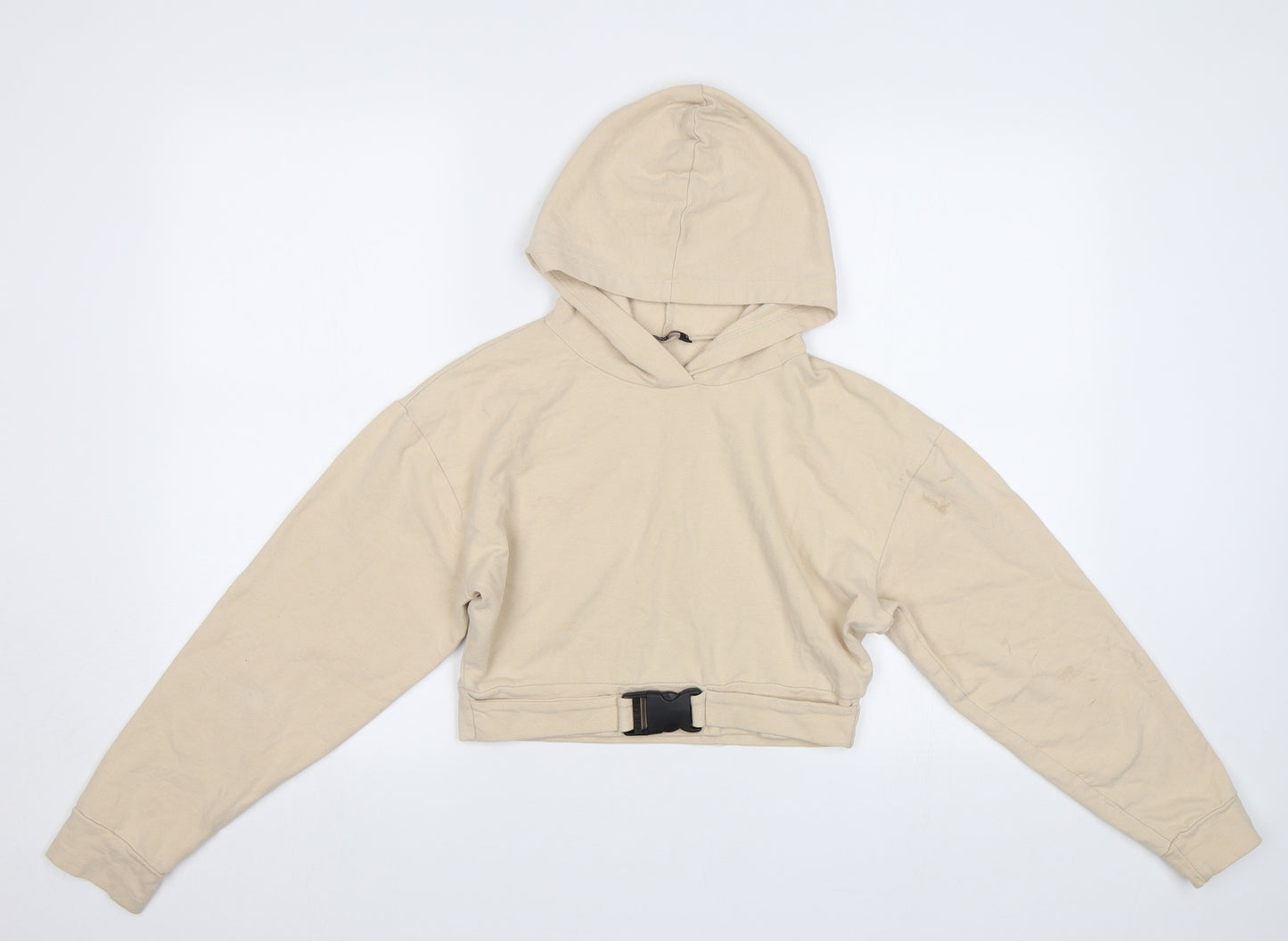 Candy Couture Girls Beige   Pullover Hoodie Size 14 Years