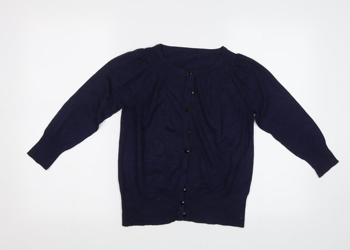 Dorothy Perkins Womens Blue   Cardigan Jumper Size 12