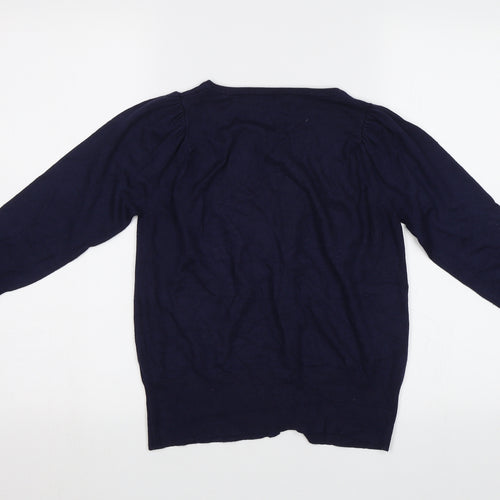 Dorothy Perkins Womens Blue   Cardigan Jumper Size 12