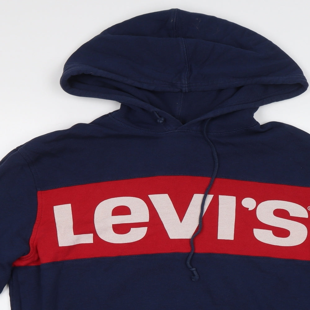 Levi's Mens Blue   Pullover Hoodie Size M