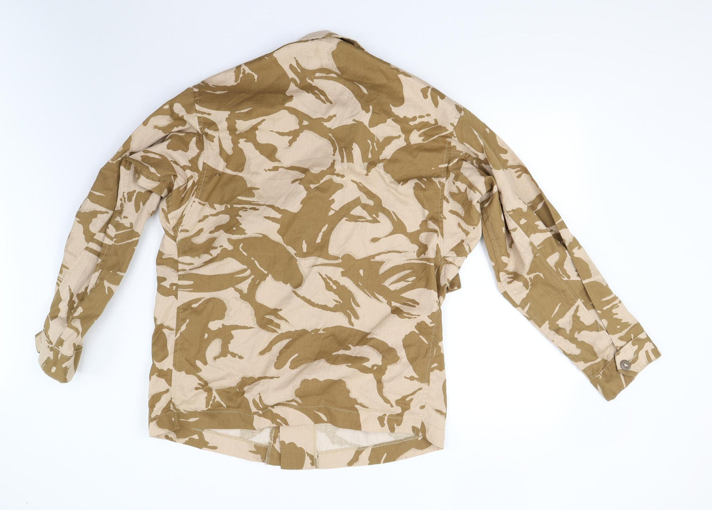 Preworn Mens Brown Camouflage  Jacket  Size 38  - British Desert Combat Jacket