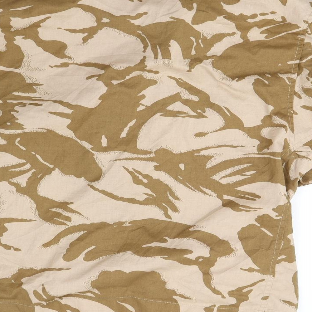 Preworn Mens Brown Camouflage  Jacket  Size 38  - British Desert Combat Jacket