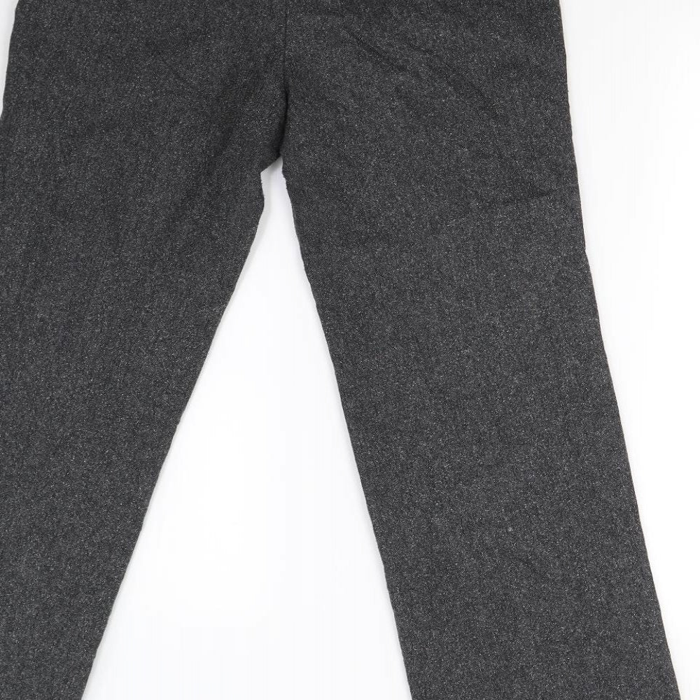 Monsoon Womens Grey   Trousers  Size 12 L29 in