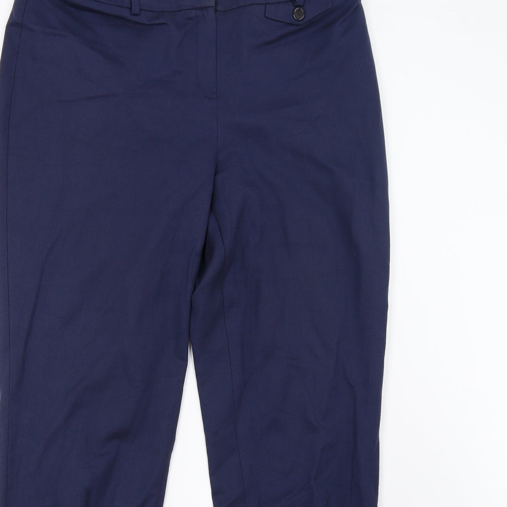 T. M. Lewin Womens Blue   Trousers  Size 14 L29 in