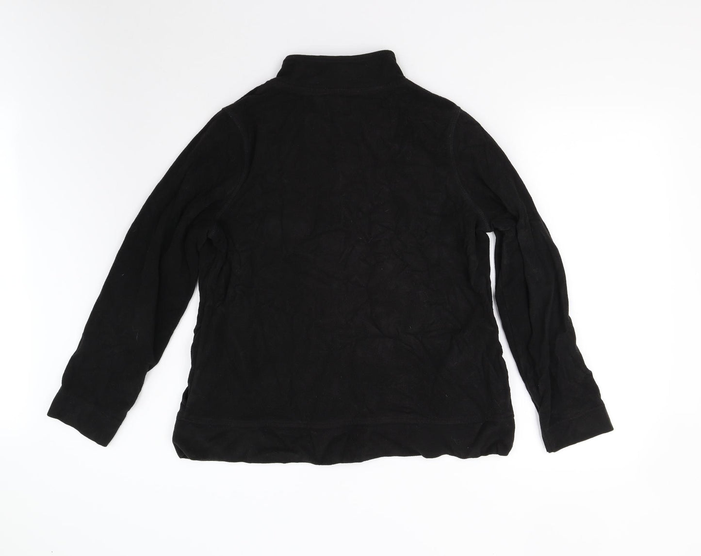 George Womens Black  Fleece Jacket  Size M