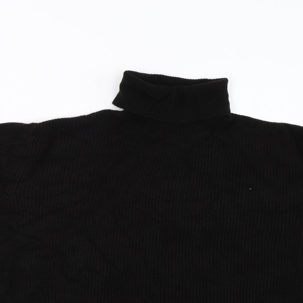 BHS Womens Black  Knit Pullover Jumper Size 18