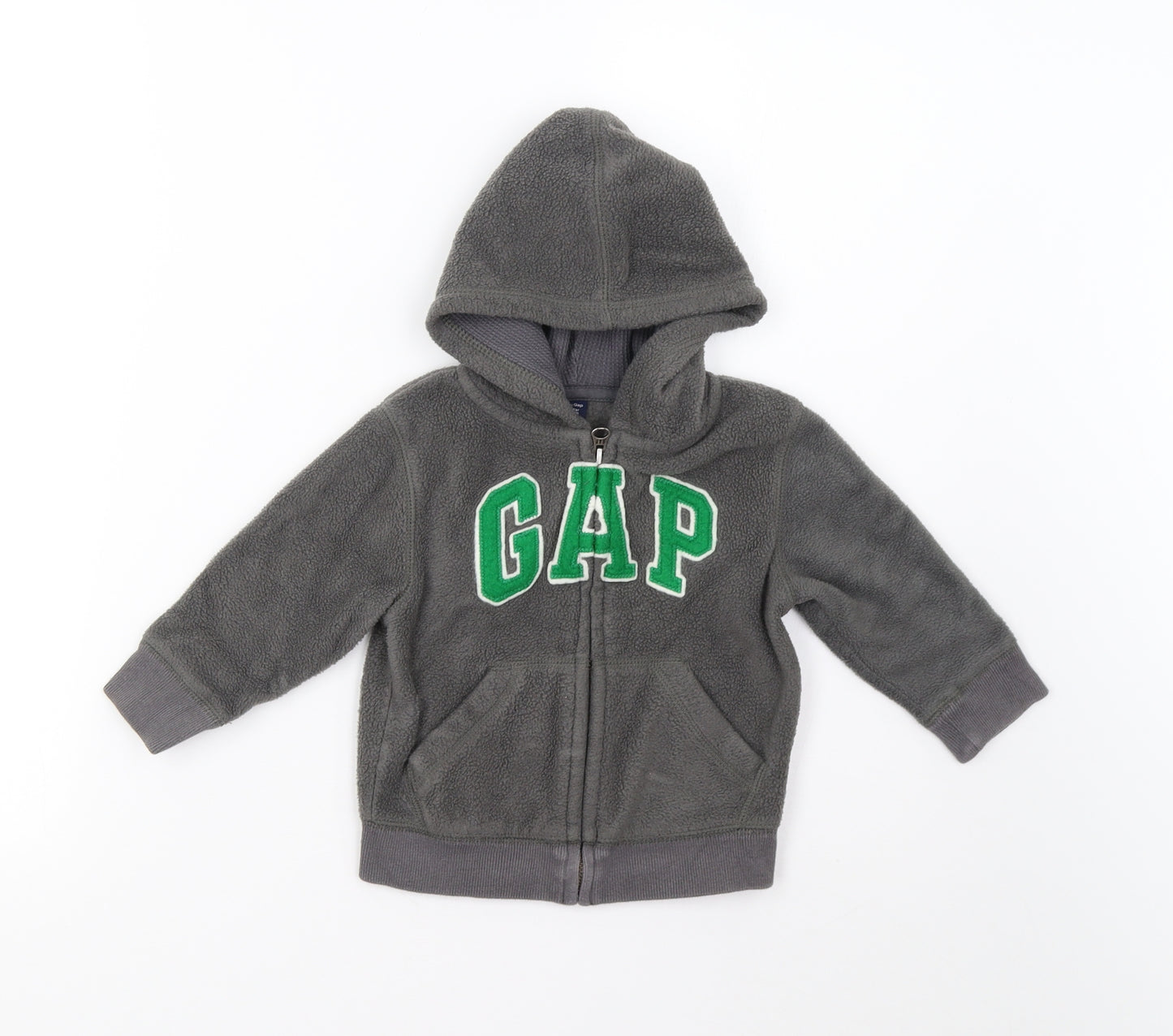Gap Baby Grey  Fleece Jacket  Size 18-24 Months