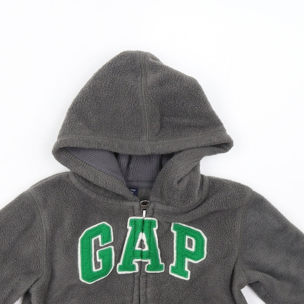 Gap Baby Grey  Fleece Jacket  Size 18-24 Months