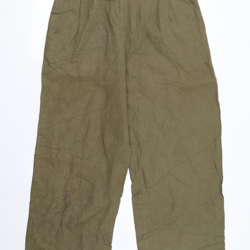 Toast Womens Green   Trousers  Size 16 L31 in