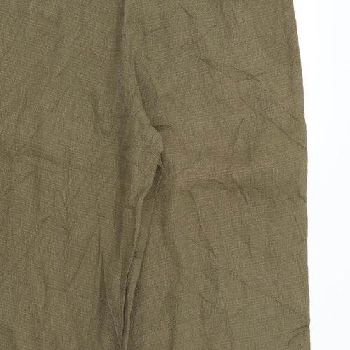 Toast Womens Green   Trousers  Size 16 L31 in