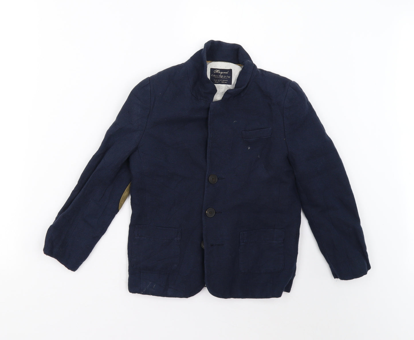 Mayoral Boys Blue   Jacket Blazer Size 7 Years