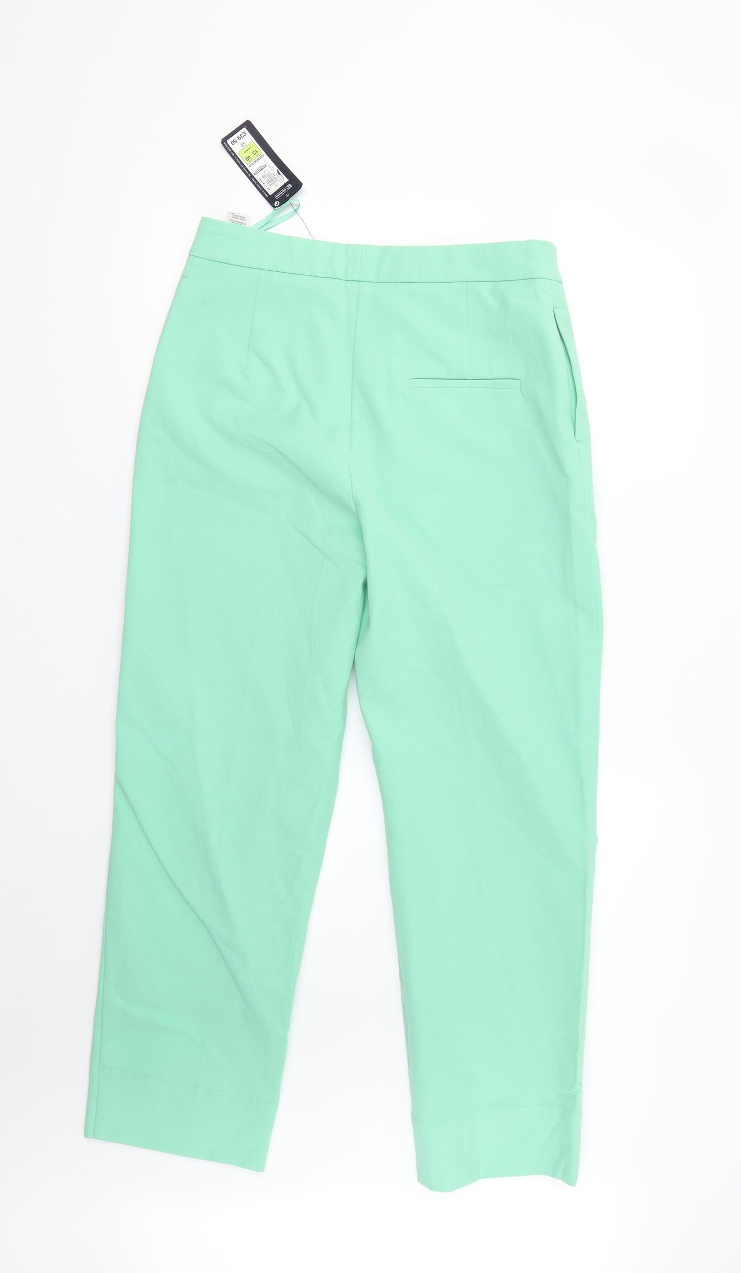 M&S Womens Green   Trousers  Size 12 L27 in