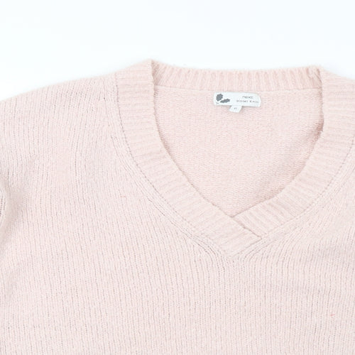 NEXT Womens Pink  Knit Pullover Jumper Size 6