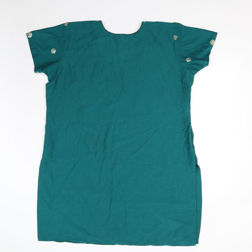 Preworn Womens Green   Slip Dress  Size 2XL