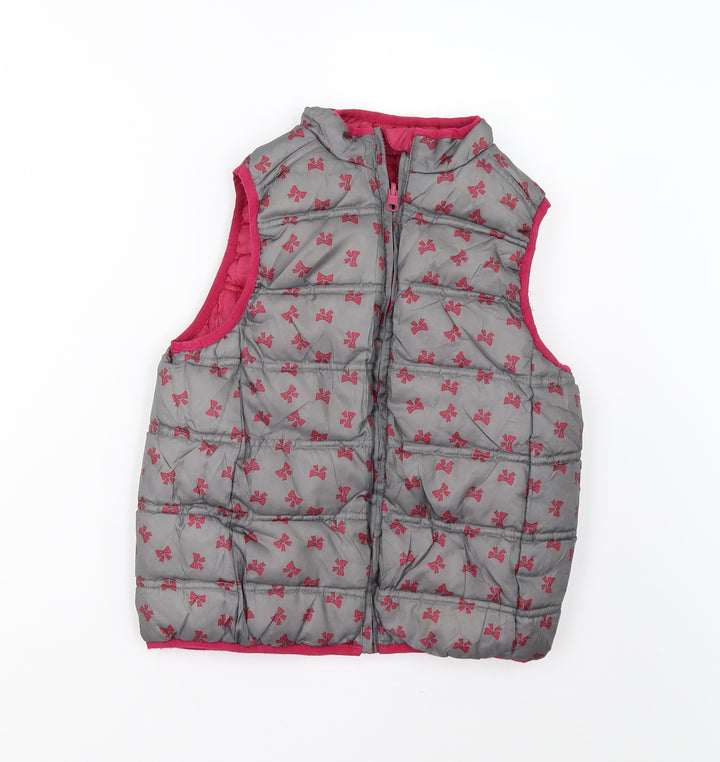 Sergent Major Girls Pink   Gilet Waistcoat Size 7 Years