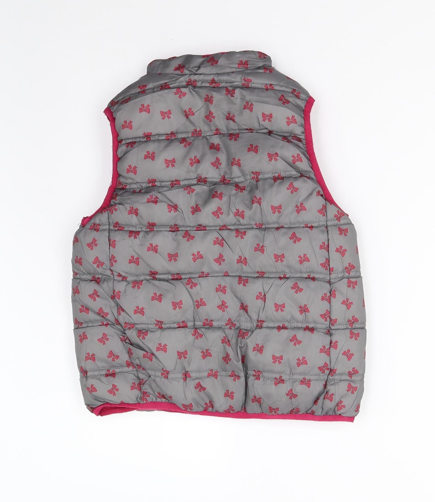Sergent Major Girls Pink   Gilet Waistcoat Size 7 Years