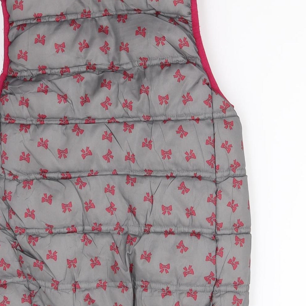 Sergent Major Girls Pink   Gilet Waistcoat Size 7 Years