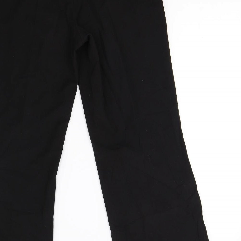 Debenhams Womens Black   Trousers  Size 12 L29 in