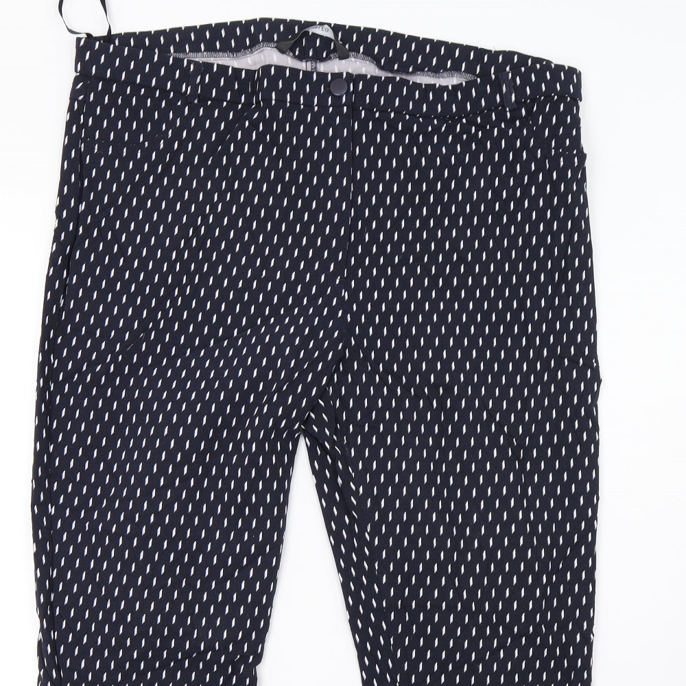 Bonmarché Womens Blue   Trousers  Size 22 L26 in