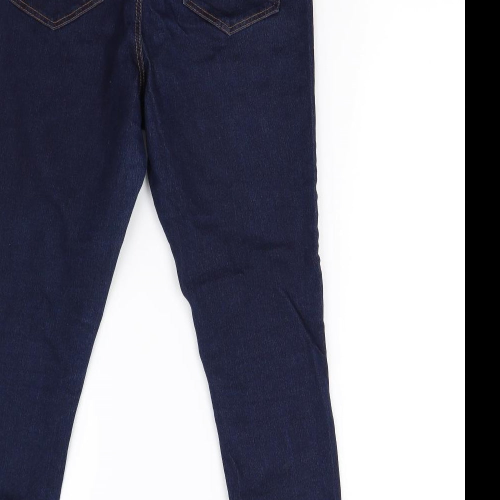 George Womens Blue  Denim Skinny Jeans Size 12 L26 in - Short