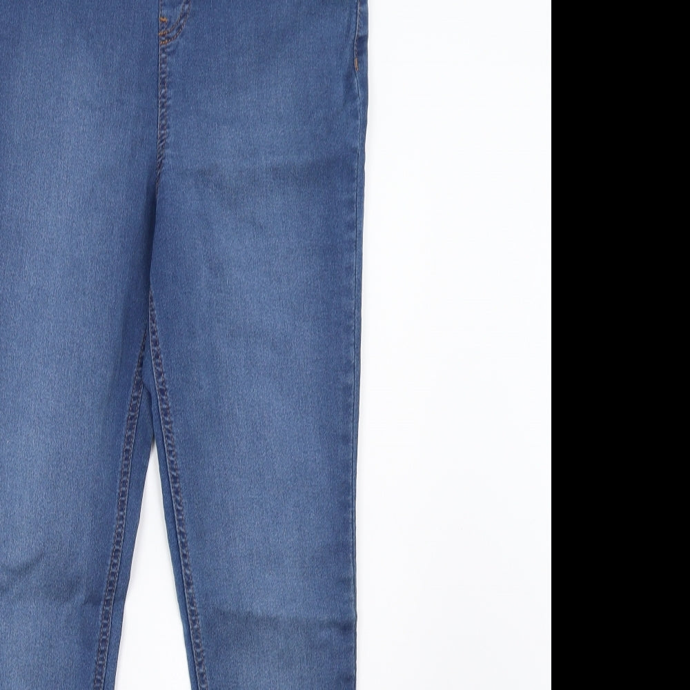 F&F Womens Blue  Denim Jegging Jeans Size 10 L29 in