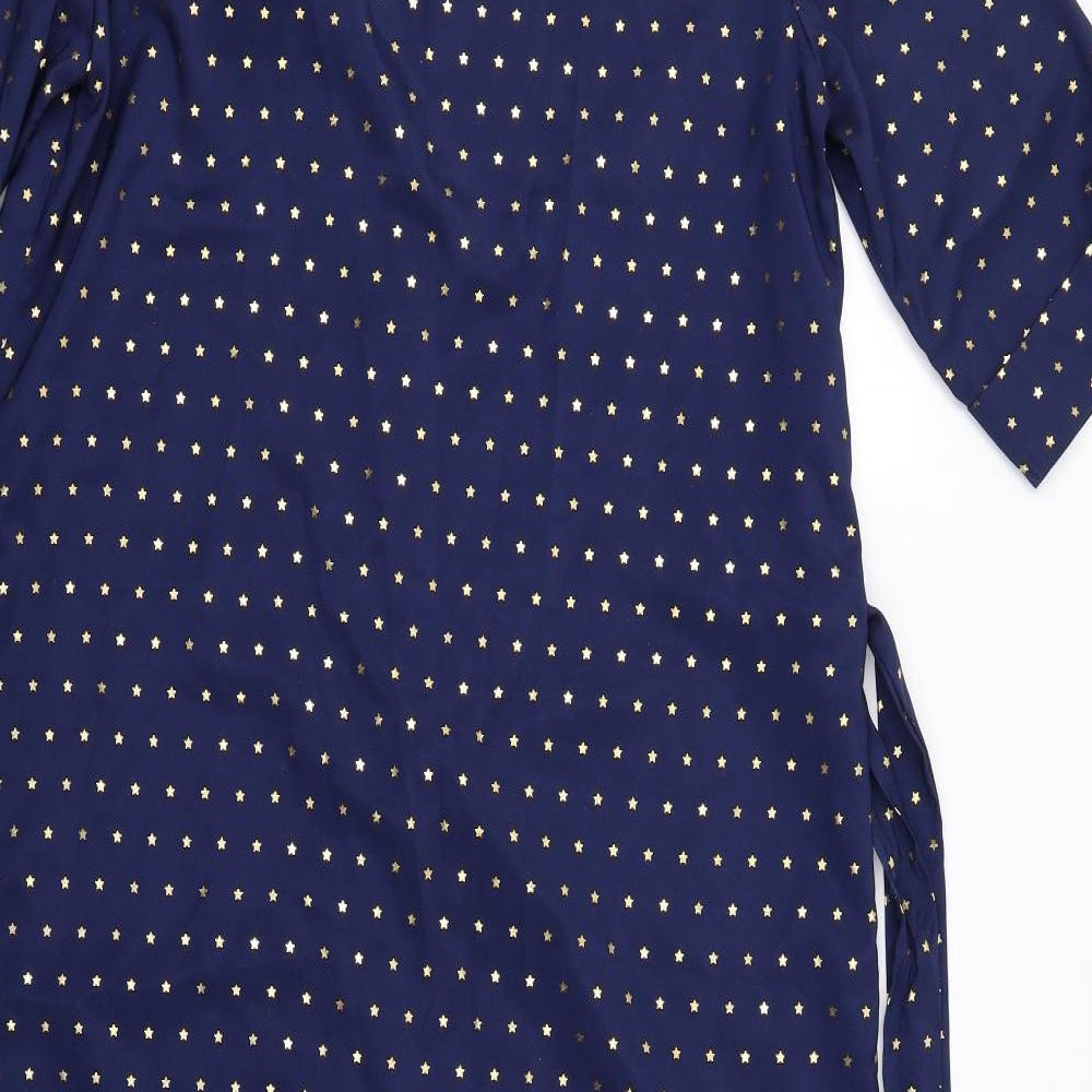 NEXT Womens Blue   Shirt Dress  Size 14