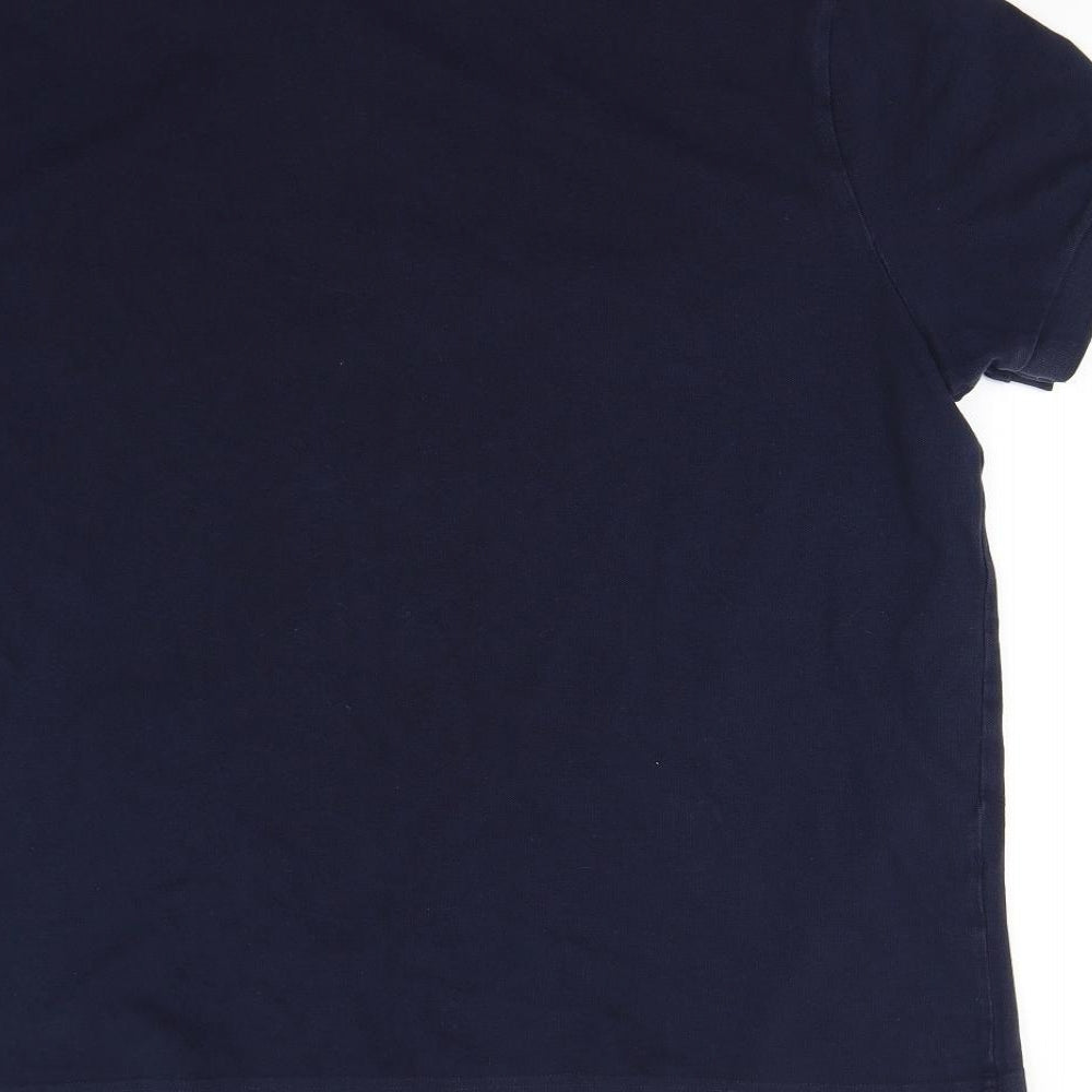 George Mens Blue  Jersey  Polo Size 2XL