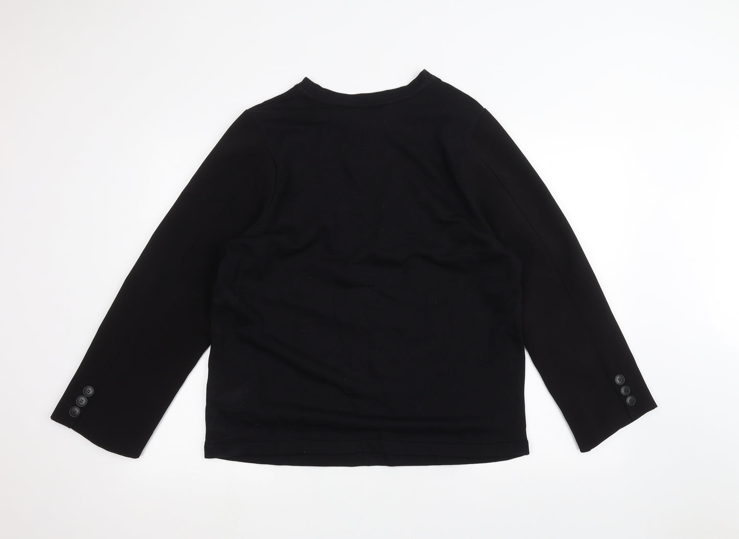 Zara Womens Black   Pullover Jumper Size M