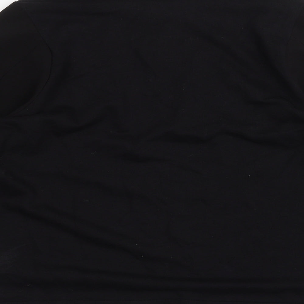 Zara Womens Black   Pullover Jumper Size M