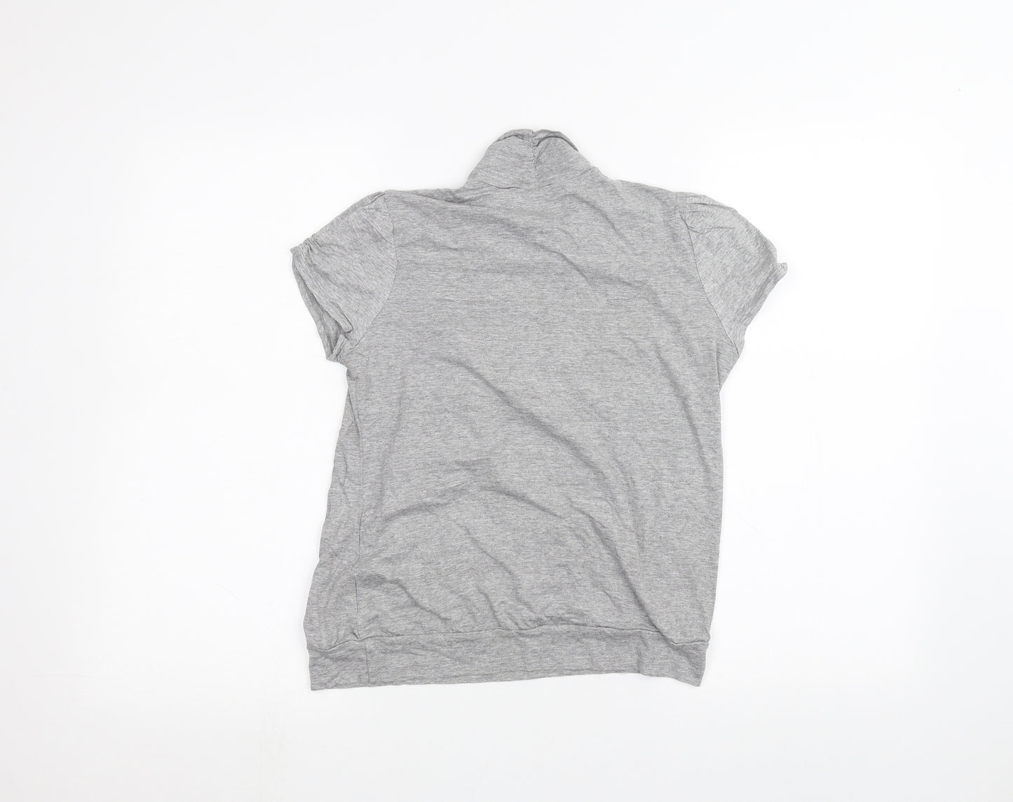 Preworn Womens Grey   Basic T-Shirt Size 12
