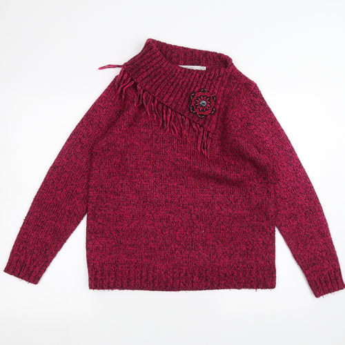 EWM Womens Pink   Pullover Jumper Size M
