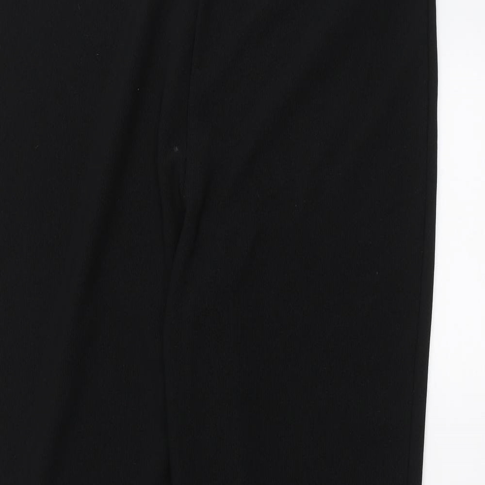 Preworn Womens Black   Trousers  Size 22 L29 in