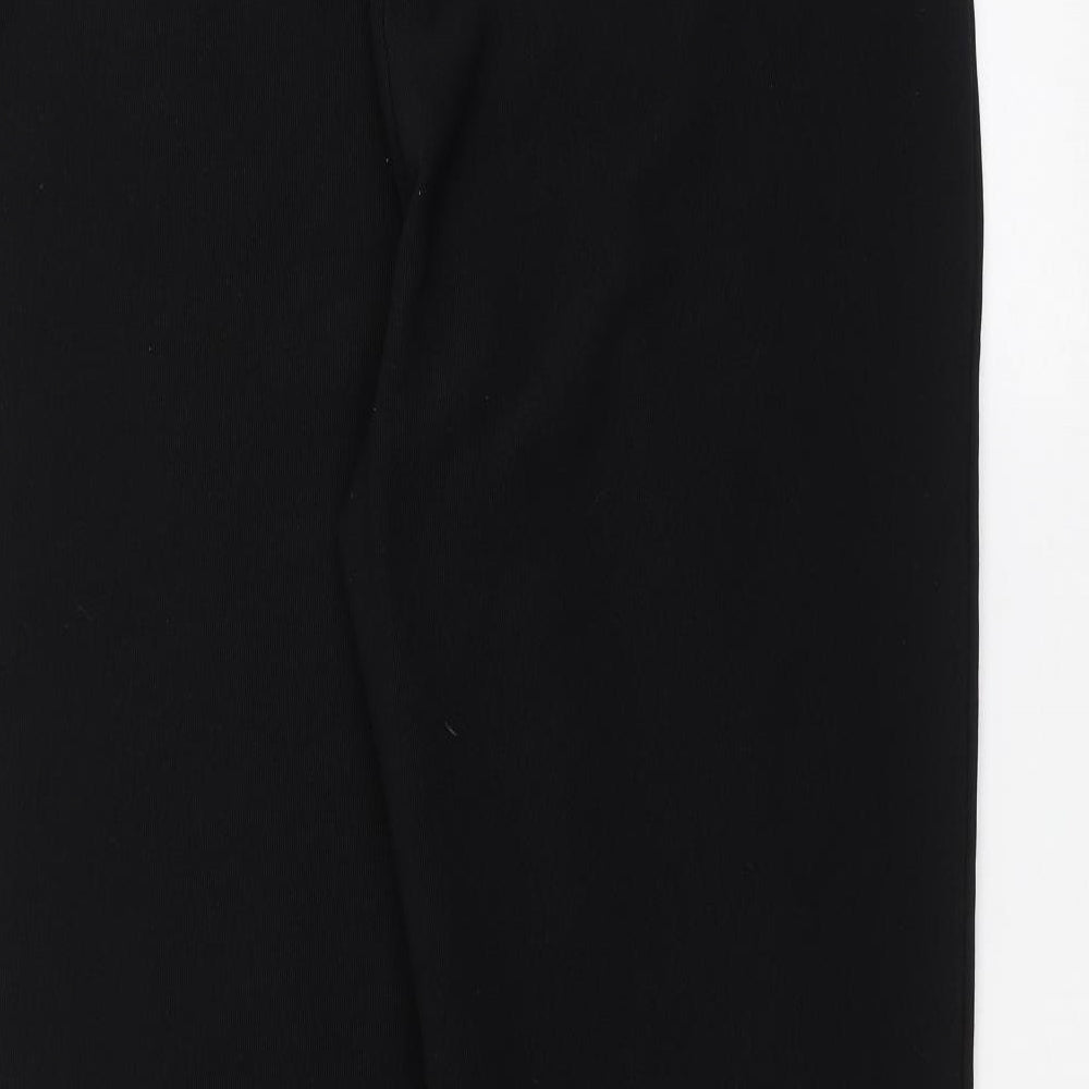 Preworn Womens Black   Trousers  Size 22 L29 in