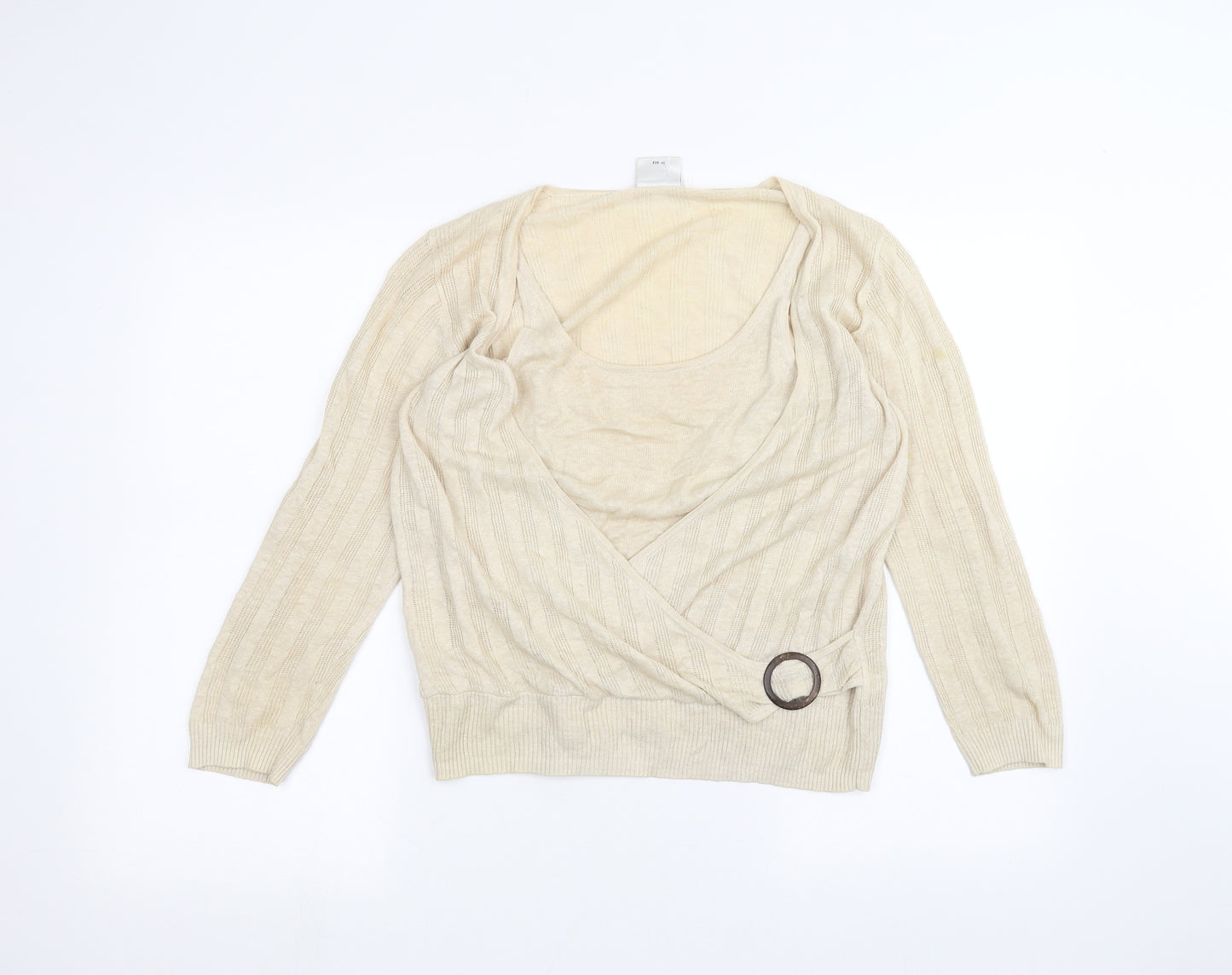 NEXT Womens Beige   Basic Blouse Size 14