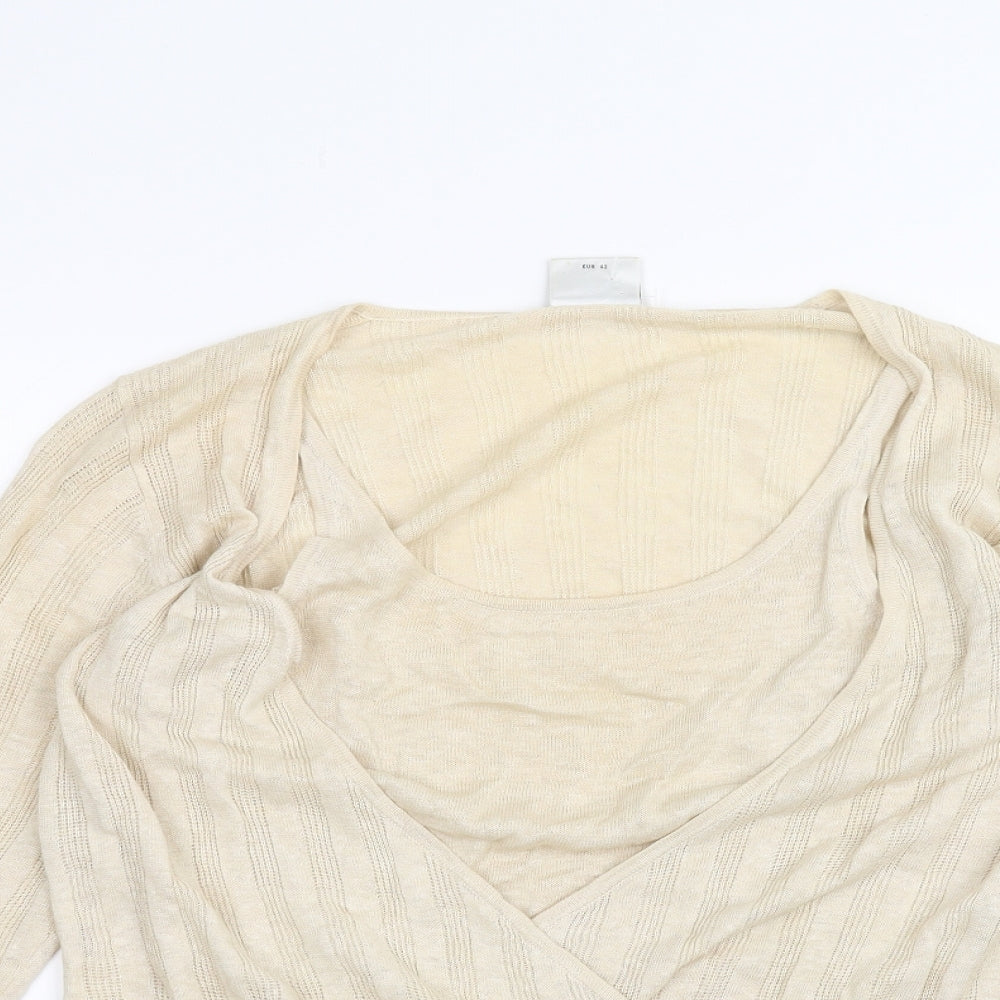 NEXT Womens Beige   Basic Blouse Size 14
