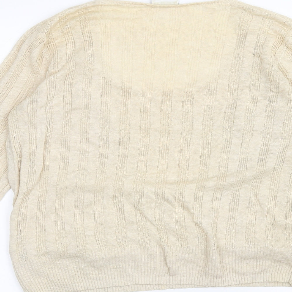 NEXT Womens Beige   Basic Blouse Size 14