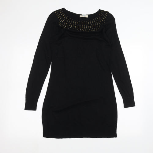 Marks and Spencer Womens Black   A-Line  Size 10