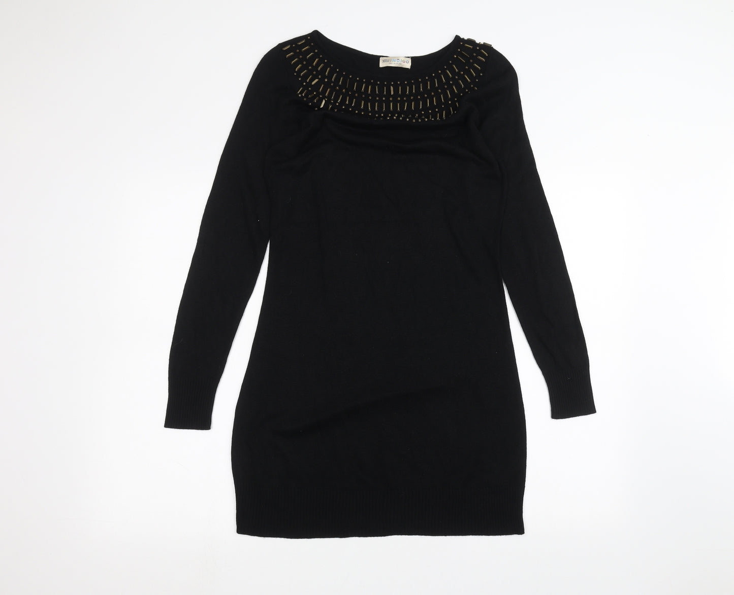 Marks and Spencer Womens Black   A-Line  Size 10