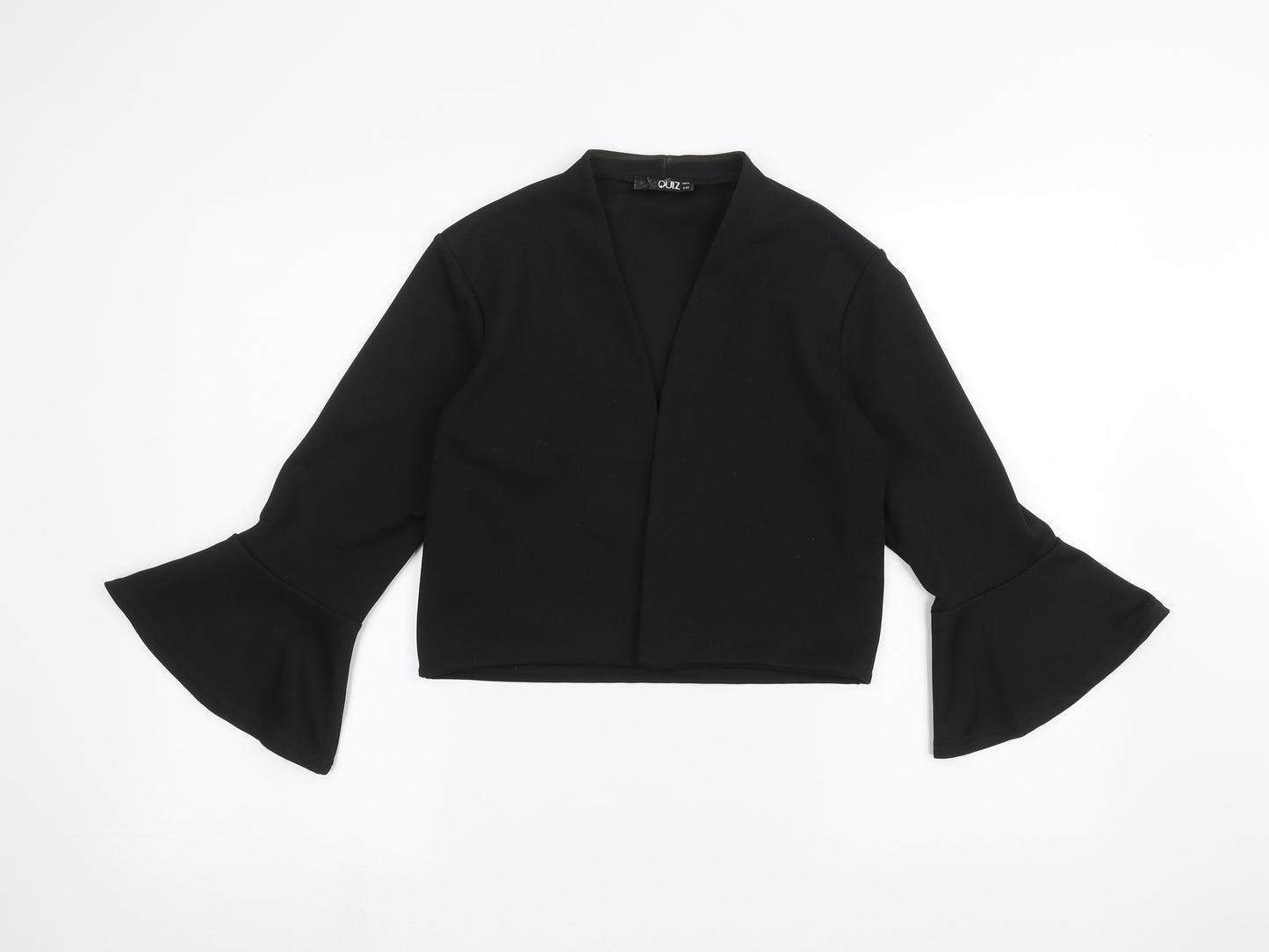 Quiz Womens Black   Jacket  Size 12