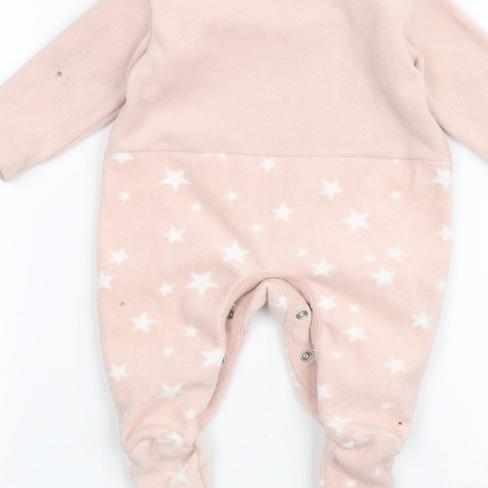 George Baby Pink   Babygrow One-Piece Size 0-3 Months