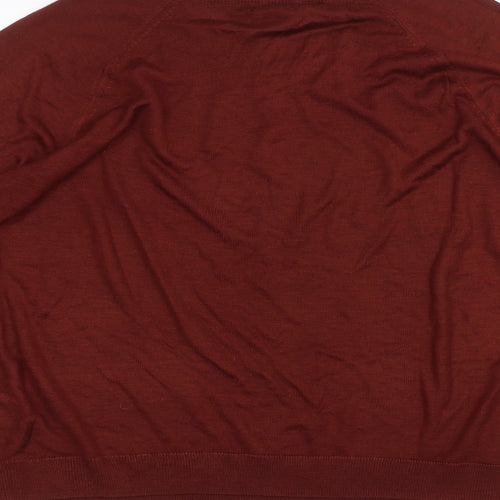 H&M Womens Red   Basic T-Shirt Size S